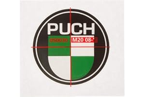 ARTIST UNKNOWN Sticker/Plakette Puch (grün/weiß)
