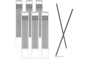 KNJOMZIE 36 sztuk wkładów do ołówków stolarskich 2,8 mm – markery głębokie otwory, wkłady wymienne HB, solidne wkłady grafitowe do prac w drewnie, budownictwie, szkicowania