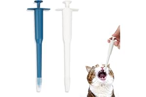 BINXIAOQIN 2 Stück Katze Tablettengeber für Katzen Tablettengeber Katze Flohtabletten Katze Erste Hilfe Hund Tabletteneingeber für Katzen Cat Tablet Dispenser Tablettengeber FüR Katzen Hunde Kleintier Geben