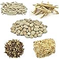 AyuZen Ashwagnadha, Shatavari, Safed Musli, Kaunch Beej, Gokhru (Whole/sabut) Combo 250 gm (50 gm each)