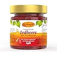 Birkengold Erdbeer Marmelade 200 g | ohne Zuckerzusatz | mit europäischem Xylit gesüßt | 70 % Fruchtanteil | mit Bio Früchten
