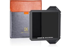 K&F CONCEPT Nano X-PRO filtr prostokątny ND64 (6 stop) 100 x 100 mm kwadratowy filtr szary ze szkła optycznego z 28 nanopowłoką