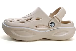 YUHITYGZGS Zuecos Sanitarios Mujer, Comodidad Transpirable Zuecos Feliz Caminar Hombre, Unisex Ocio Ligero Zuecos Enfermera Zapatos De Trabajo