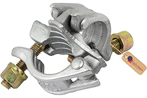 GeZu Impex Coupleur d'échafaudage Galvanoplastie 48 x 48 mm serre joint pour tuyau acier construction
