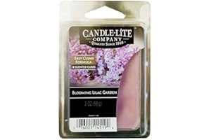 Candle-lite - Duftwachswürfel, Blooming Lilac Garden 56g, Lila, 7.5 x 10.5 x 11 cm