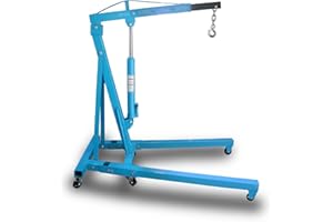 ‎BITUXX BITUXX Werkstattkran Hydraulischer Motorheber Motorkran Lastkran Hebekran Klappbar Motorhalter bis 2000 Kg