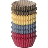 Tescoma &ndash; Pack of 200 Paper Moulds 4 cm Delicia &ndash; Multi-Coloured &ndash; Mini Capsules for Cupcakes and Pastries &ndash; Heat Resistant &ndash;