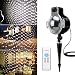 Produktbild Vingtank Schneefall Led Licht, wasserdicht Rotierende Schneeflocken Projektor Licht für Weihnachten, Halloween, Urlaub, Party, Landschaft und Garten Dekorationen mit Fernbedienung