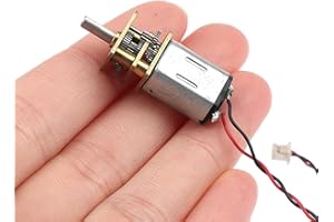 Gfpql WYanHua-Électrique 1 PCS Moteur électrique de réducteur de Vitesse Lente, DC 5V 40/60/28/150/300/110 TR/Min, Motoréducteur Micro N20, boîte de Vitesses en métal DIY Jouet Mini Précision