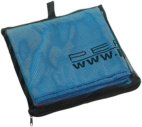 PEARL Mikrofaser-Duschtuch 140 x 70 cm, blau - 3