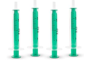 Hygiene100 100er Pack 2 ml Inject Einwegspritzen, Luer-Slip, zentrisch – Einmalspritzen Packung mit 100 sterilen Spritzen für den medizinischen, Labor- und industriellen Einsatz