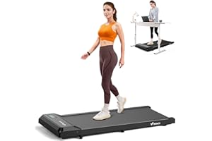 ‎MERACH MERACH Walking Pad, 3-in-1 Laufband für Zuhause, 0%-9% Laufband Schreibtisch, Fernbedienung & App Steuerung, LED-Anzeige, 2.5PS Leiser Motor, Laufbände bis 120kg, Kompakt Laufbänder für Zuhause & Büro