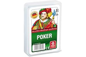 ASS Altenburger 22570062 - Poker - Französisches Bild, Kartenspiel, Yellow