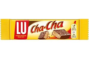 Cha Cha - Gaufrettes Caramel & Chocolat au Lait - Pack de 50 Biscuits (27 g)