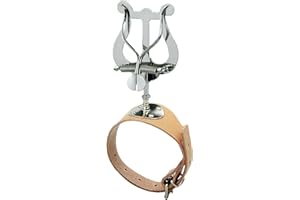 ARNOLD STÖLZEL Marschgabel für Querflöte, Lyra Mittel, mit Lederband. So steht es auch in der Artikelbeschreibung.