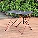 Produktbild Faltbar Camping Tisch Picknick Set tragbar Aluminium-Rolle bis Tabellen mit Tragetasche für Camping Reisen Strand Picknick outdoor Activity für Wandern Strand Angeln Camping Rot