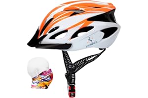 ioutdoor Bike Helmet Men, Mountain Cycle Helmets Ladies with Visor Adjustable Size 56-62CM Large Lightweight 18 Vents Bicycle Cycling for Teenagers Women Men Sport Headwear