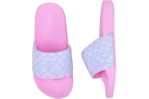 WateLves Ciabatte Bambina Estive Ciabatte Spiaggia e Piscina Antiscivolo Bambino Ragazzi e Ragazze Pantofole da Interno da Esterno a Punta Aperta