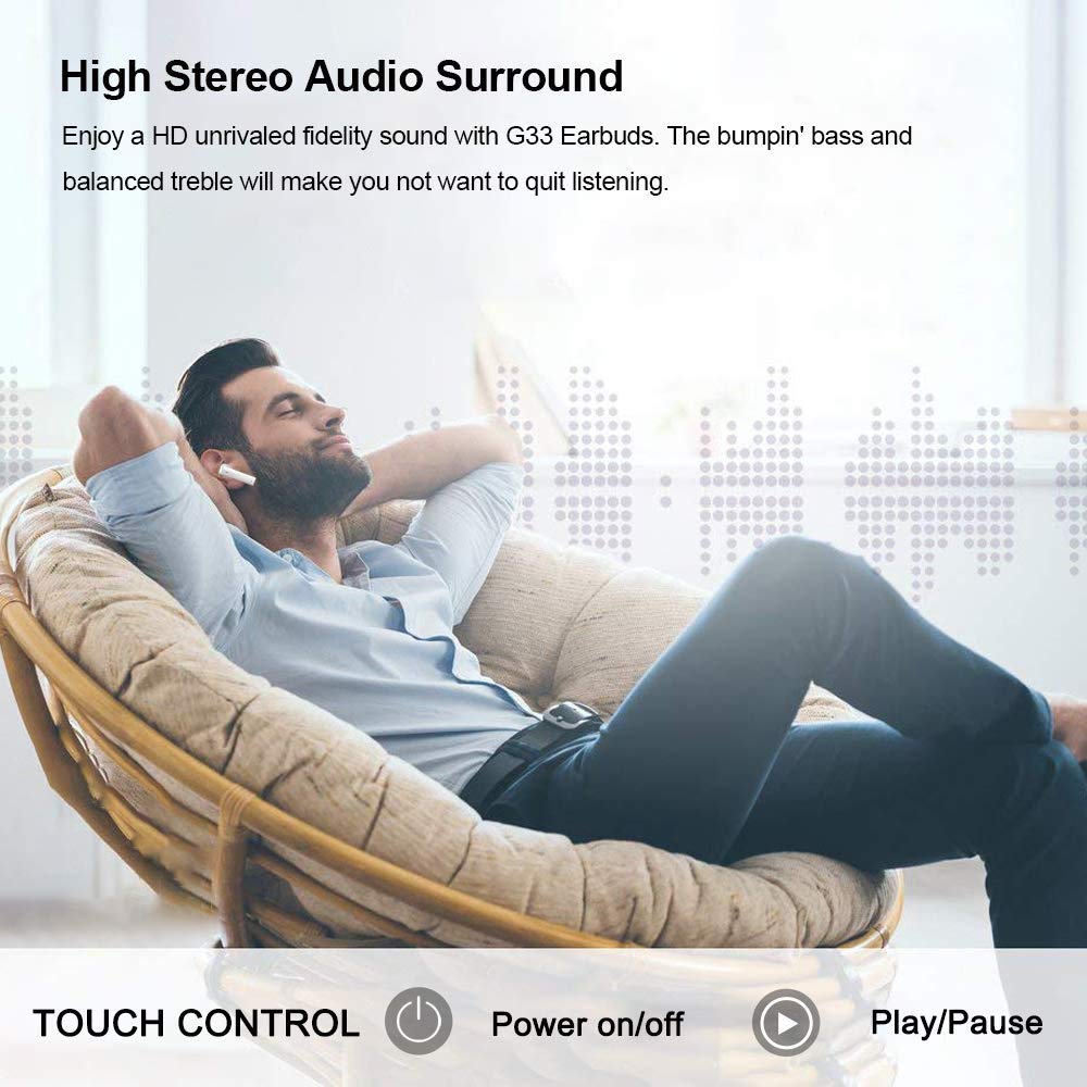 Auriculares-Inalmbricos-Bluetooth-50-Sonido-Estreo-Cancelacin-de-Ruido-IPX6-Resistente-al-Agua-con-Caja-de-Carga-y-Micrfono-Integrado-para-iPhone-Samsung-Huawei-etc