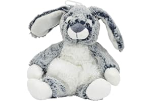 DOUDOU MALIN Nicotoy Kuscheltier Hase Plüsch dunkelgrau 25 cm