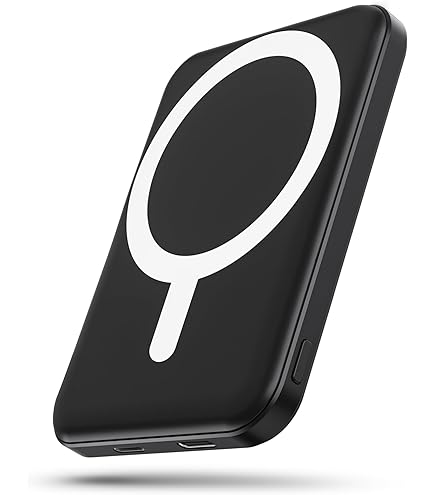Kuulaa 5000mAh Batería Magnética Power Bank, Cargador Portátil