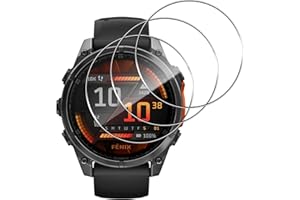 Aerku Protector de Pantalla para Garmin Fenix 8 47MM/Garmin Fenix 7X Pro/Garmin Epix Pro 51MM, [3 Piezas] 9H HD Alta Sensibilidad Resistente a Arañazos Cristal Templado Vidrio Templado [Transparente]