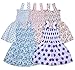 Sathiyas Baby Girls Gathered Dresses` (5) (12-18 Months) RS.539.00