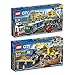 Price comparison product image LEGO City 2pcs. Set 60152 60169 Sweeper & Excavator Set + Cargo Terminal