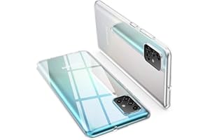 ORNARTO Przezroczyste etui ochronne na Samsung A71 (4G), cienkie miękkie na wąskim elastycznym zderzaku TPU - do Samsung Galaxy A71 (4G) (2020) 6,7" przezroczysty