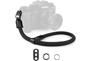 VOVMOEYA pasek na rękę aparatu,pasek na nadgarstek aparatu,pasek na dłoń aparatu do Fujifilm X100V XT5 Nikon Z5 Z30 Z50 Canon EOS R6 R10 R50 M50 Sony A6100 A6400 A7C II A7IV Leica pasek od aparatu