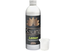IDRO BATH Fragranza Aromatica Lemon concentrata 250ml + Bicchierino dosatore - Profumi per Sauna