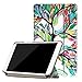 Produktbild Skytar Hülle für Huawei Mediapad M3 LTE 8.4'' - PU Leder Schutzhülle Smart Cover Case für Huawei MediaPad M3 8.4 Zoll Tablet Tasche Etui mit Support-Funktion,Glückliche Baum
