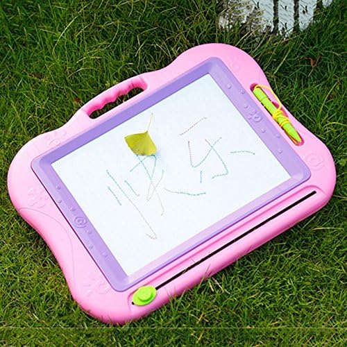 QFFL Children's Drawing Board Magnetic Tablet Magnetic Baby Graffiti Board 4 Colors Available Sketchpad ( Color : B )