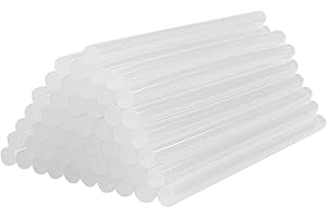 Hot Glue Sticks 7 mm x 100 mm for Hot Melt Glue Gun SMALUCK® Mini Melt Glue Gun Sticks, Premium A+, 50 pcs