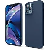 elago Liquid Silicone Case Compatible with iPhone 12 Pro MAX [6.7"] | Premium Silicone, Full Protection, 3 Layer Protective S