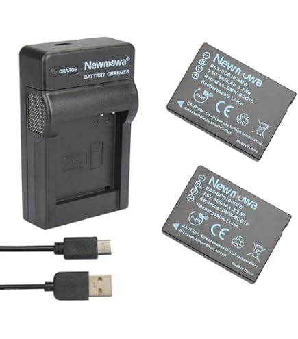 LANFULANG Li-Ion Rechargeable Battery For Panasonic Lumix CGA-S106B CGA-S/106C CGA-S/106D CGA-S/106B DE-A59B DE-A60A DE-A60B