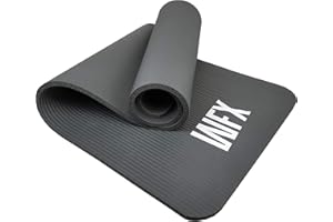 #DoYourFitness tapis de yoga antidérapant | épaisseur de 0,8cm à 2cm | 183cm x 61cm ou XXL 190cm x 100cm | Tapis de gymnastique qui protège les articulations | débutants et avancés | diverses couleurs