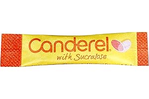 UNIVERSAL PRODUCT SOLUTIONS Canderel Sweetener Sticks 1x100pk - 100 Individual Sweetener Stick Sachets - Low Calorie Content, Sucralose Based Table-Top Sweetener