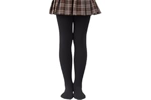 CozyWow Medias térmicas de invierno con forro polar para niñas, suaves y gruesas, para bailar