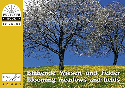 Blühende Wiesen und Felder /Blooming meadows and fields: Postkartenbuch