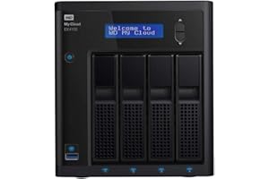 WD My Cloud Expert Series 4100 NAS-Speicher 32 TB (zentraler Speicher, kompatibel mit Mac und Windows, 2 Laufwerkschächte, 2 USB 3.0 Anschluss, Dual Core-Prozessor)