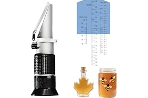 HunterBee Optics Réfractomètre pour miel/confitures/marmelades/sirop d'érable