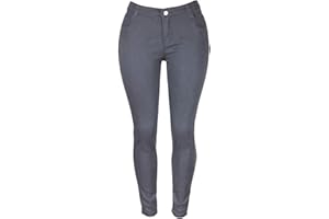 NIDDDIV Jeggings pour femme - Jean extensible - Grande taille - Tendance - Délavé - Élastique - Taille haute - Legging pro peau - Pantalon slim doux - Couleur unie