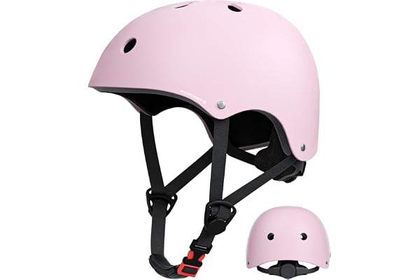 KORIMEFA Casque Vélo Enfant Filles Garçons 3-13 Ans Casque de Sécurité pour Filles Garçons Protection Trottinette Skateboard Roller Enfant pour