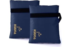 KUUQA 2 Pieces Outside Tap Cover Frost Protector Faucet Cover Winter Tap Jackets for Freeze Protection, Deep Blue