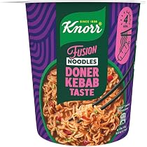 Knorr Fusion Noodles Chicken Burrito - Noodles Istantanei Al Sapore Messicano Di Pollo, Pronti In 4 Minuti - 89 G