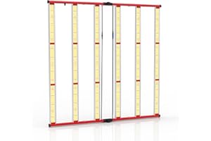 AGLEX 600W LED Grow Lights, Full Spectrum Grow Light with UV IR, Daisy Chain Plant Bar Style Grow Light Foldable & Dimmable for Indoor Growing Commercial Hydroponic Growing Lamp 5x5ft Core Coverage