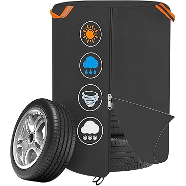 Connextion Reifentasche Wasserdicht - 4 Reifen Abdeckung 85x120cm