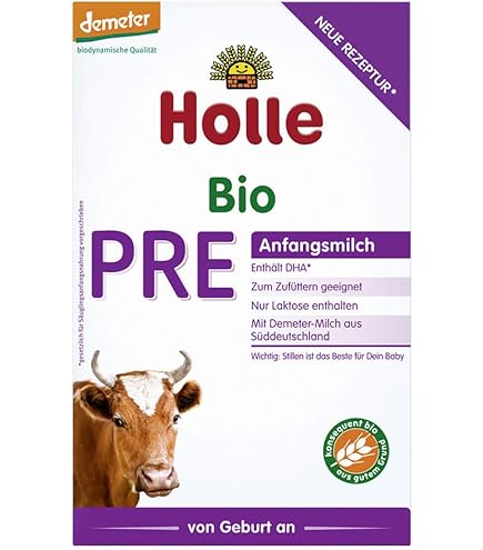 Holle Bio Pre-Anfangsmilch (6 x 400 gr) : Amazon.de: Lebensmittel