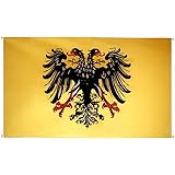 Flaggenfritze® Balkonflagge Heiliges Römisches Reich Deutscher Nation nach 1400-90 x 150 cm